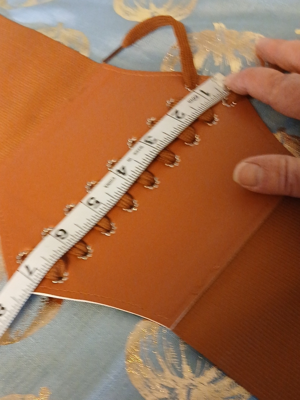Burnt Orange Waist Trainer Corset - Unbranded